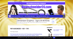 Desktop Screenshot of haarschneider24.com